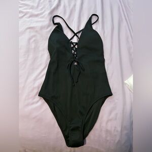 New with tags and liner, Cupshe black stylish one piece swimsuit